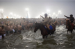 Maha Kumbh 2025: Devotees brave biting cold to take holy dip in Sangam